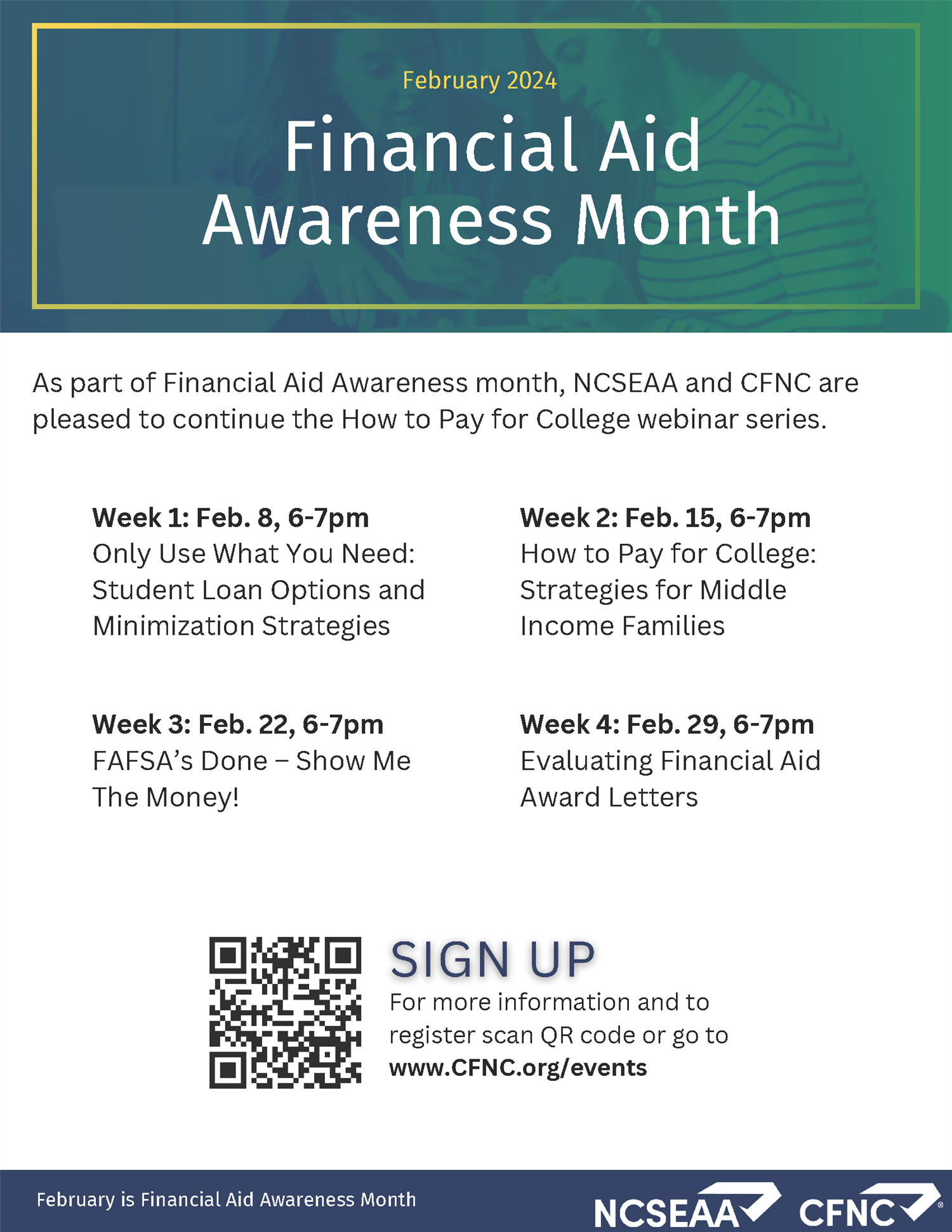  Financial Aid Awareness month